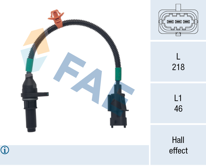 FAE Impulsgiver, krumtapaksel 79279 for HYUNDAI