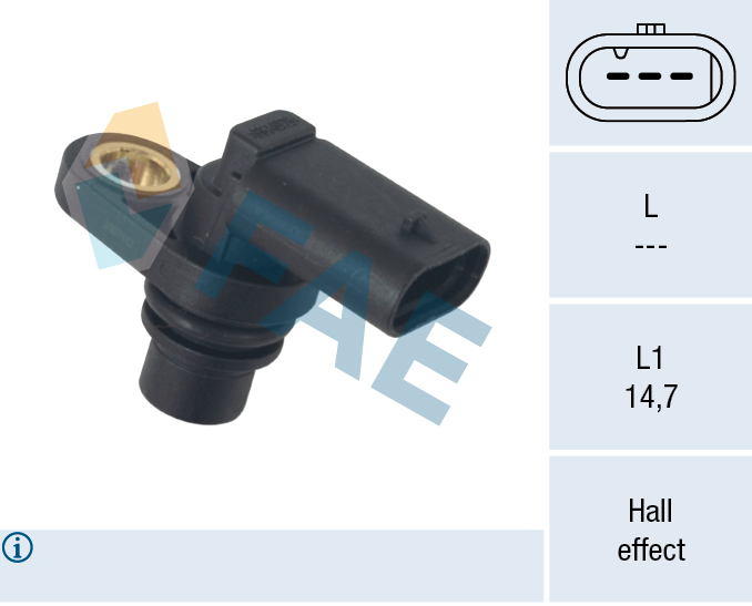 FAE Sensor, knastakselposition 79278 for POLARIS VICTORY MERCEDES-BENZ NISSAN