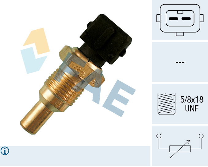 FAE Sensor, kølevæsketemp. 33050 for ROVER