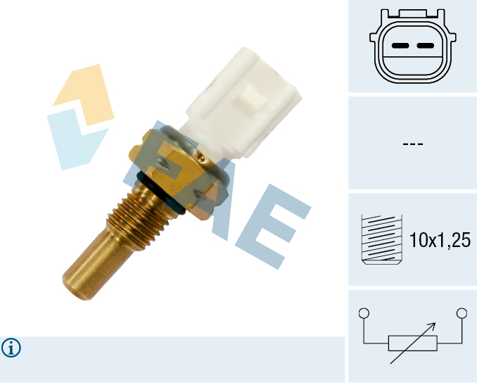 FAE Sensor, kølevæsketemp. 33456 for HONDA STANDARD AUTOMOBILE