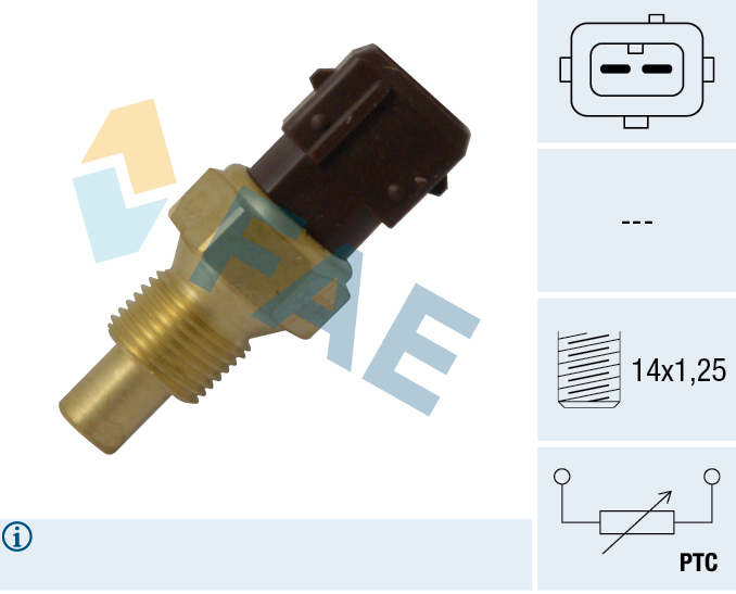 FAE Sensor, kølevæsketemp. 33792 for CITROËN FIAT LANCIA