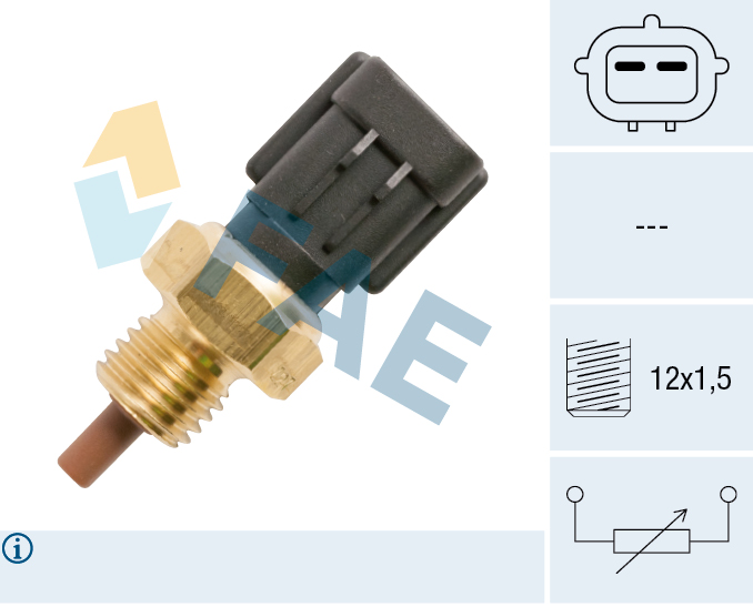 FAE Sensor, indsugningstemp. 33181 for MITSUBISHI