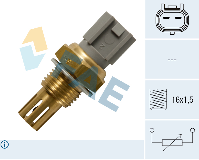 FAE Sensor, indsugningstemp. 33236 for LEXUS TOYOTA