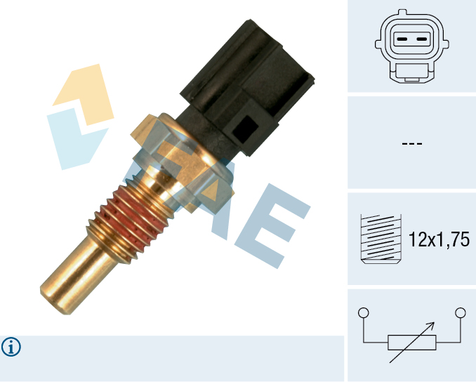 FAE Sensor, kølevæsketemp. 33746 for FORD