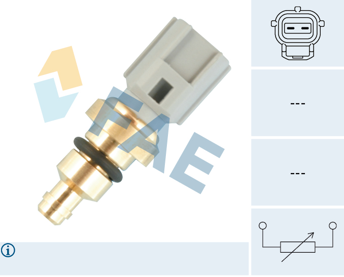 FAE Sensor, kølevæsketemp. 33736 for FORD STANDARD AUTOMOBILE