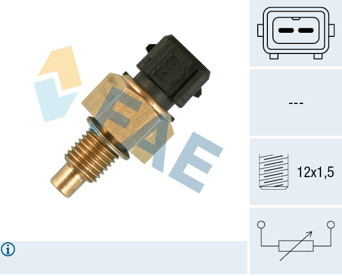 FAE Sensor, kølevæsketemp. 33820 for VOLVO STANDARD AUTOMOBILE