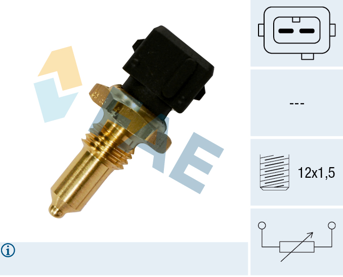 FAE Sensor, kølevæsketemp. 33155 for BMW ROVER LAND ROVER STANDARD AUTOMOBILE