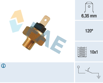 FAE temperaturkontakt 35520 for VW STANDARD AUTOMOBILE
