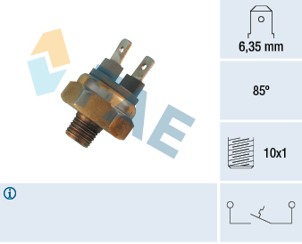 FAE temperaturkontakt 35460 for RENAULT VW STANDARD AUTOMOBILE