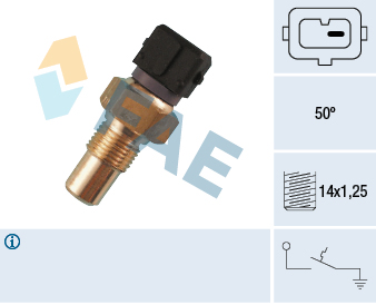 FAE temperaturkontakt 35550 for CITROËN FIAT PEUGEOT