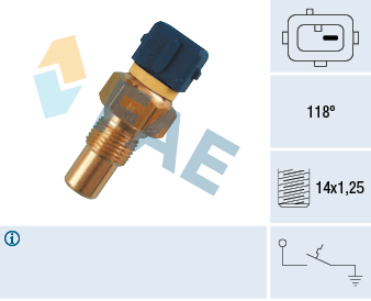 FAE temperaturkontakt 35290 for CITROËN HYUNDAI CITROËN/PEUGEOT