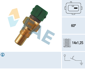 FAE temperaturkontakt 35610 for PEUGEOT CITROËN FIAT SUZUKI