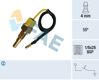 FAE temperaturkontakt 35790 for OPEL GENERAL MOTORS