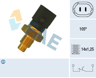 FAE temperaturkontakt 35890 for OPEL GENERAL MOTORS RENAULT