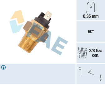 FAE temperaturkontakt 35960 for DAIHATSU