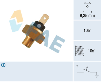 FAE temperaturkontakt 35820 for VW