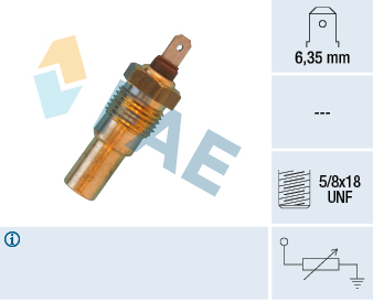 FAE Sensor, kølevæsketemp. 31690 for NISSAN STANDARD AUTOMOBILE