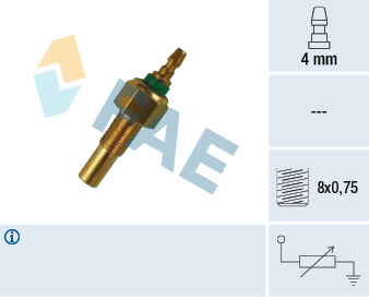 FAE Sensor, kølevæsketemp. 32170 for MAZDA FORD STANDARD AUTOMOBILE