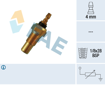 FAE Sensor, kølevæsketemp. 32310 for KIA HONDA MAZDA STANDARD AUTOMOBILE