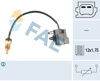 FAE Sensor, kølevæsketemp. 32426 for FORD