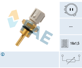 FAE Sensor, kølevæsketemp. 32590 for STANDARD AUTOMOBILE HONDA
