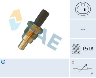 FAE Sensor, kølevæsketemp. 32640 for VW TOYOTA STANDARD AUTOMOBILE
