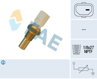 FAE Sensor, kølevæsketemp. 32630 for JEEP STANDARD AUTOMOBILE