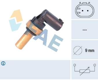 FAE Sensor, kølevæsketemp. 32710 for SMART JEEP MITSUBISHI MERCEDES-BENZ STANDARD AUTOMOBILE MAYBACH
