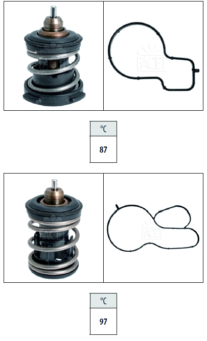 FACET Termostat, kølemiddel 7.7984KK for CUPRA