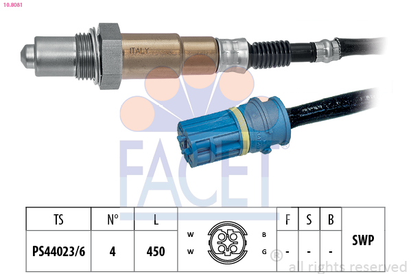 FACET Lambdasonde 108081 for BMW