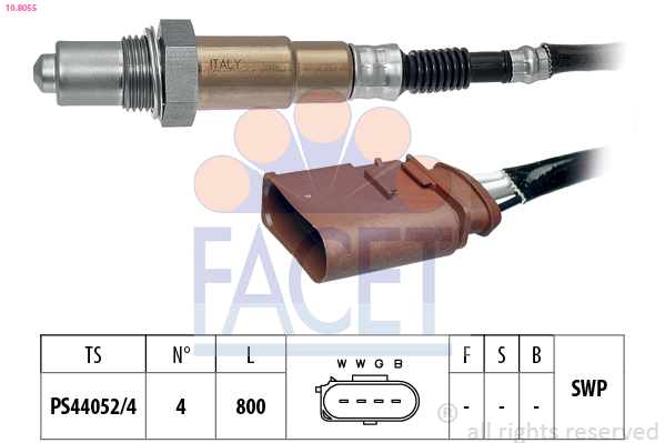 FACET Lambdasonde 108055 for VW