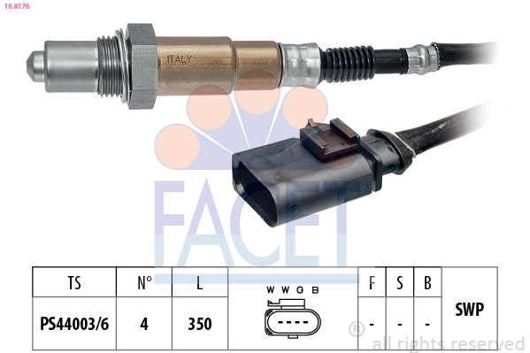 FACET Lambdasonde 108176 for VW