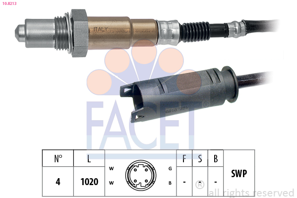 FACET Lambdasonde 108213 for BMW