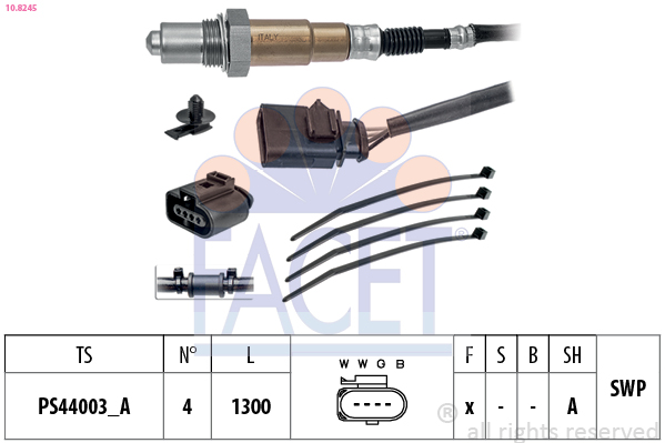 FACET Lambdasonde 108245 for VW MAN AUDI