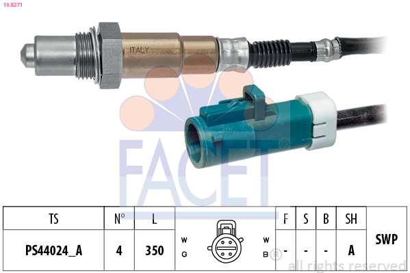 FACET Lambdasonde 108271 for FORD VOLVO