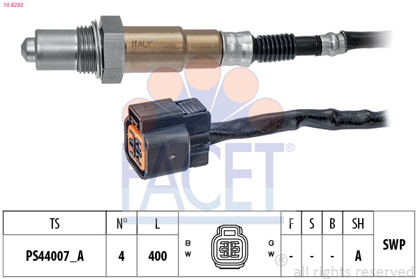 FACET Lambdasonde 108292 for HYUNDAI KIA