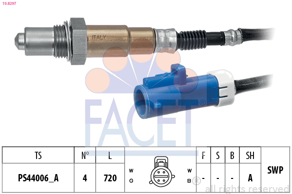 FACET Lambdasonde 108297 for FORD
