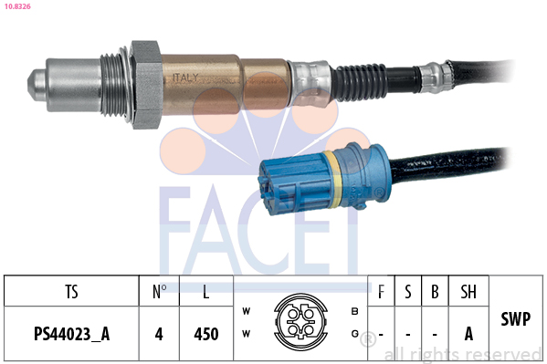 FACET Lambdasonde 108326 for BMW