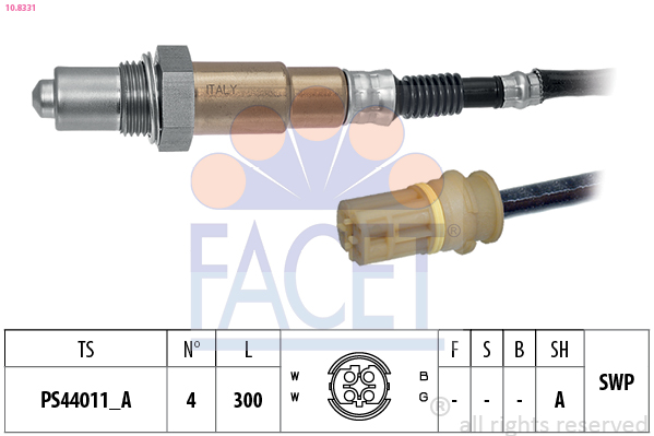 FACET Lambdasonde 108331 for BMW
