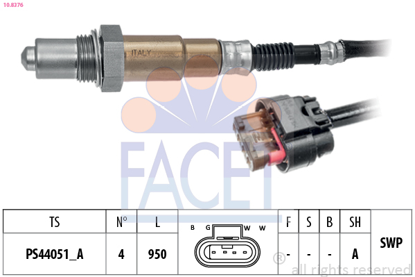 FACET Lambdasonde 108376 for FORD