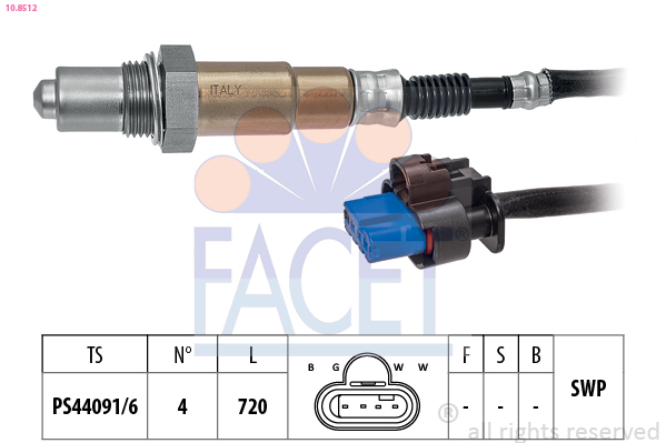 FACET Lambdasonde 108512 for FORD
