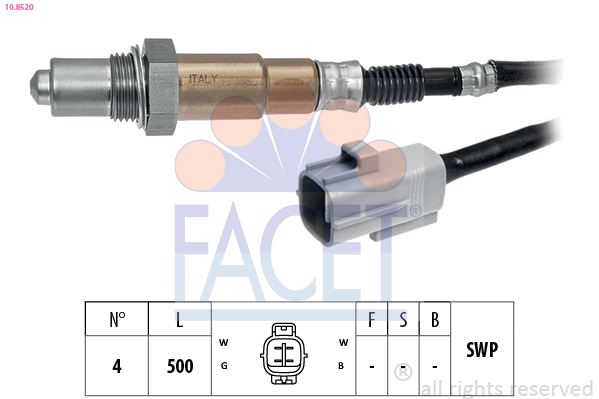 FACET Lambdasonde 108520 for SUZUKI