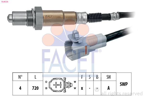 FACET Lambdasonde 108526 for SUZUKI