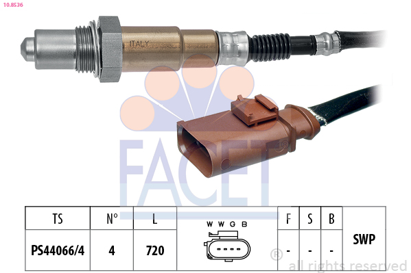 FACET Lambdasonde 108536 for VW
