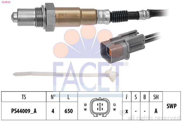 FACET Lambdasonde 108550 for KIA