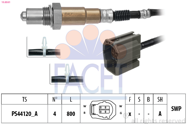 FACET Lambdasonde 108561 for MAZDA