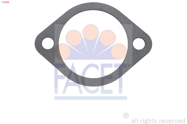 FACET Pakning, termostat 79588 for KIA
