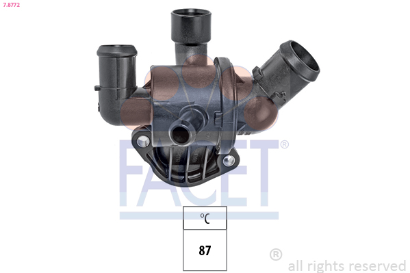 FACET Termostat, kølemiddel 78772 for CUPRA