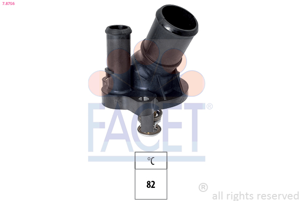FACET Termostat, kølemiddel 78756 for FORD FORD USA MAZDA