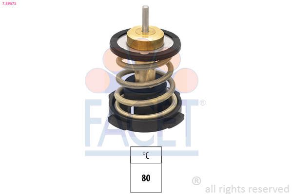 FACET Termostat, kølemiddel 78967s for VW